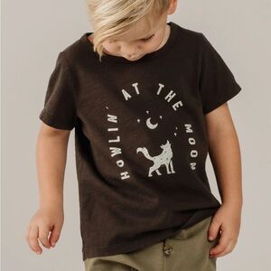 Rylee + Cru Brown Howlin' at the Moon Tee